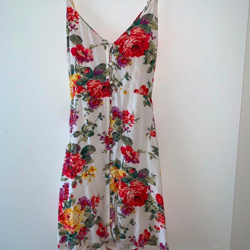 A&F Floral/White Sundress - Size M